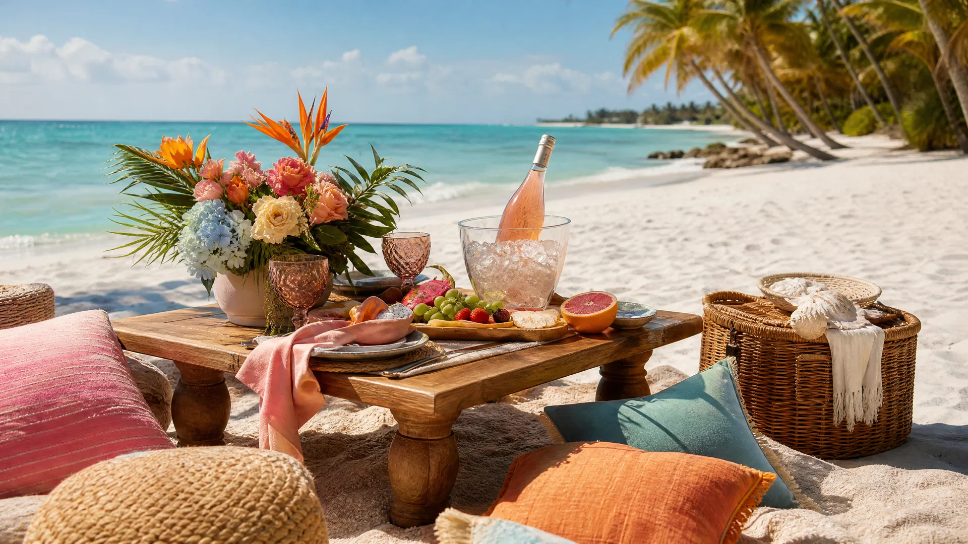 Luxury Beach Picnic in Tampa Bay: Best Styled Setups Delivered to the Sand