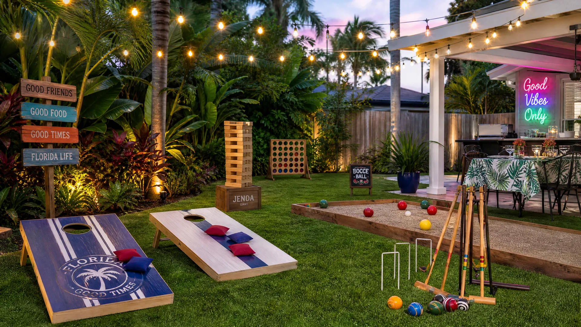 Lawn Game Rentals in Tampa Bay: 10 Games That Will Make Your Party Unforgettable