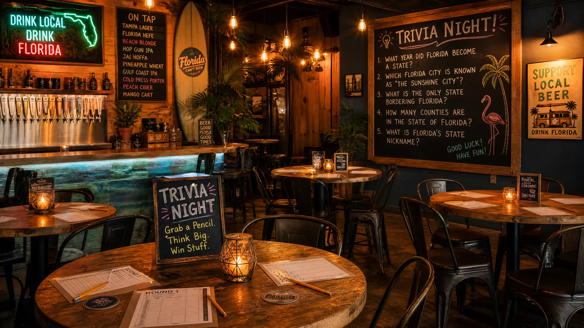 Best Trivia Nights in Tampa Bay: St Pete, Tampa & Beyond