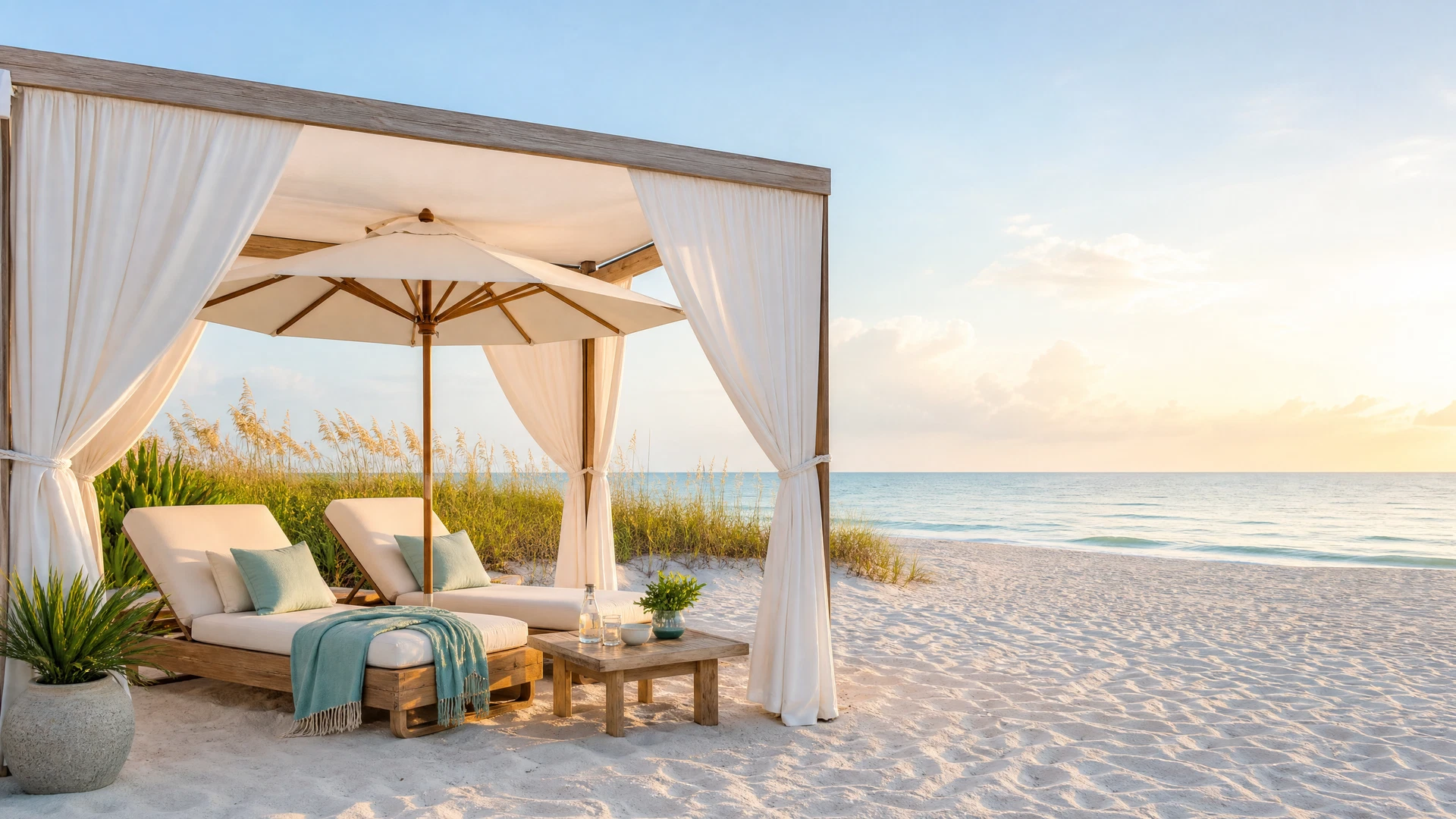 How Much Does a Cabana Rental Cost Near St. Petersburg?