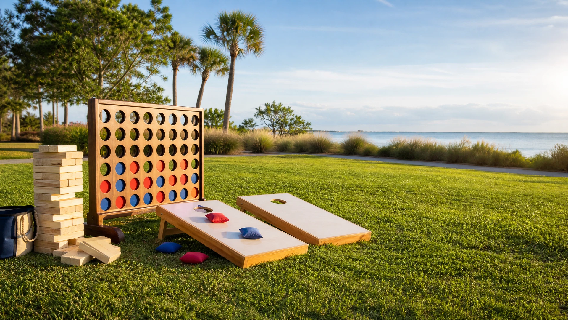 How Much Do Lawn and Beach Game Rentals Cost in Pinellas County?