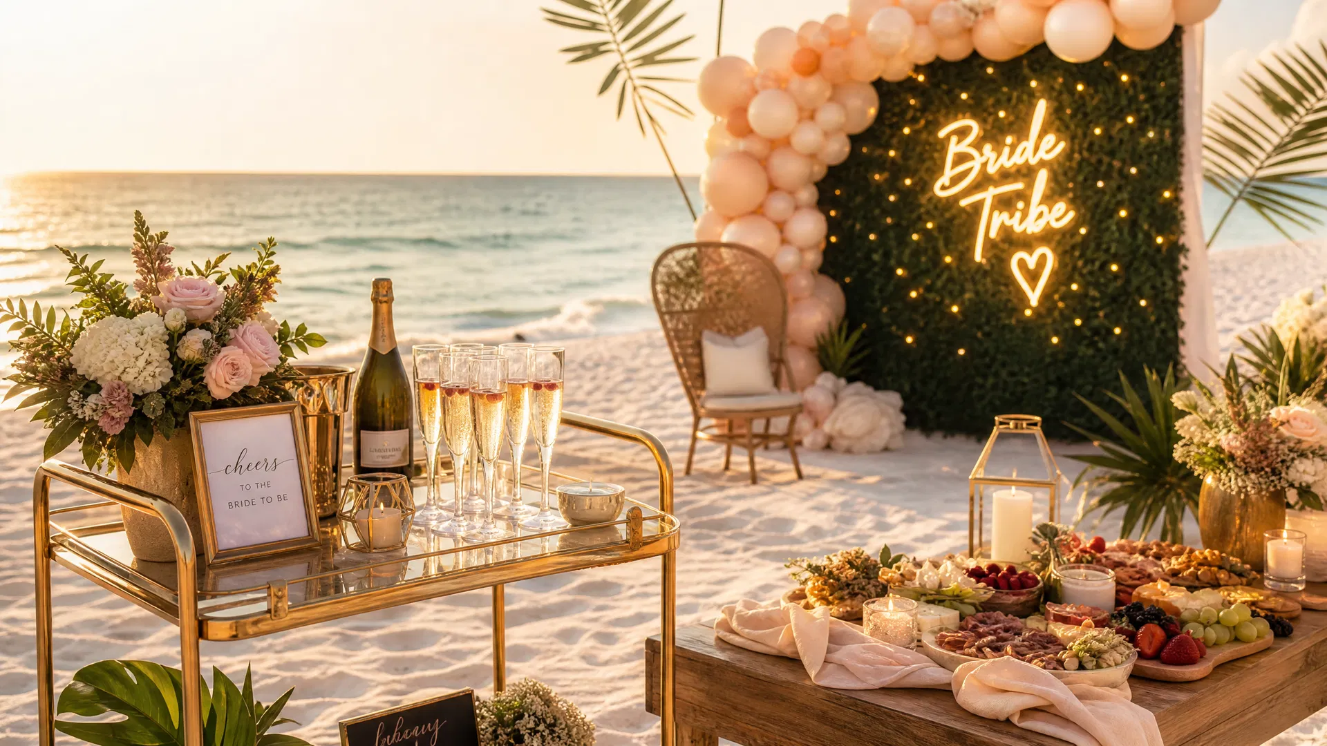 Bachelorette Party Rentals in Tampa Bay: Photo Booths, Mobile Bars, Beach Picnics & More