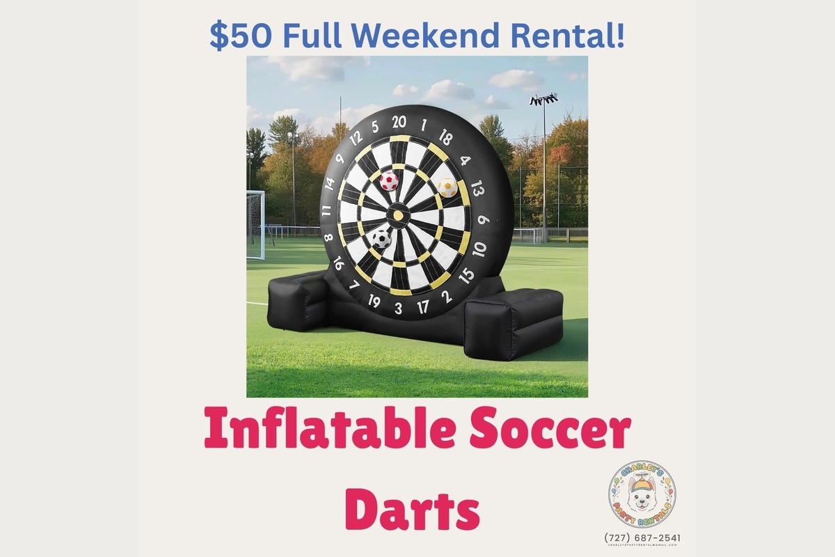 Inflatable Soccer Darts