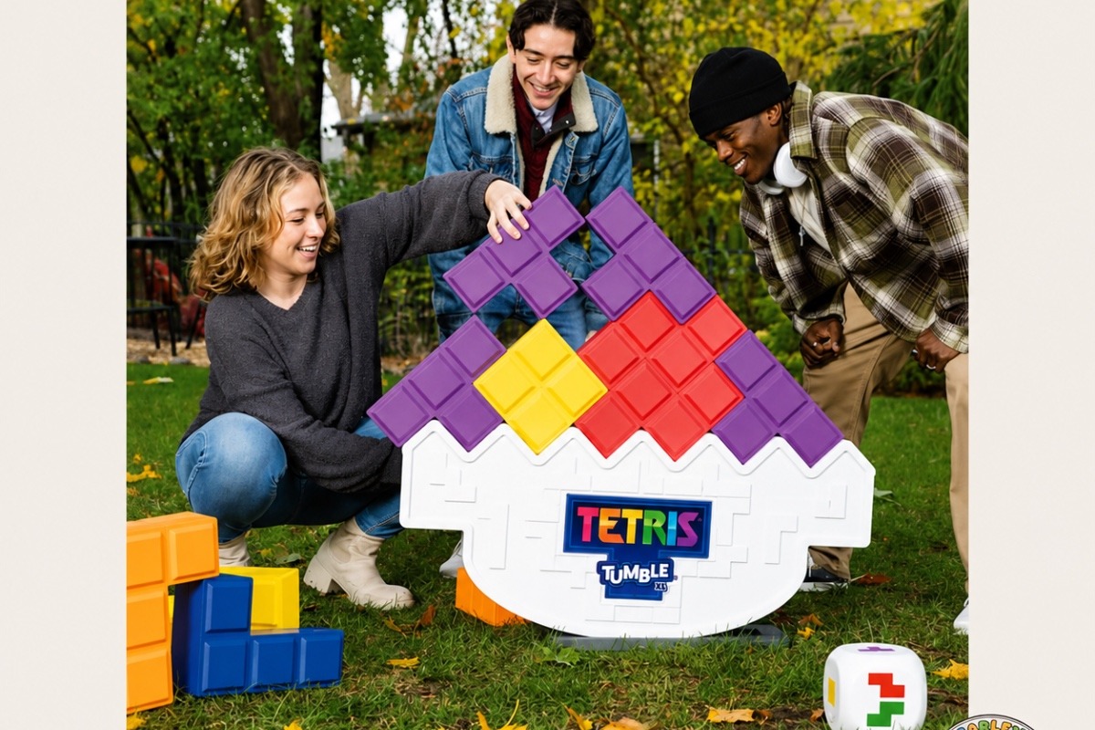 Giant Tetris Tumble