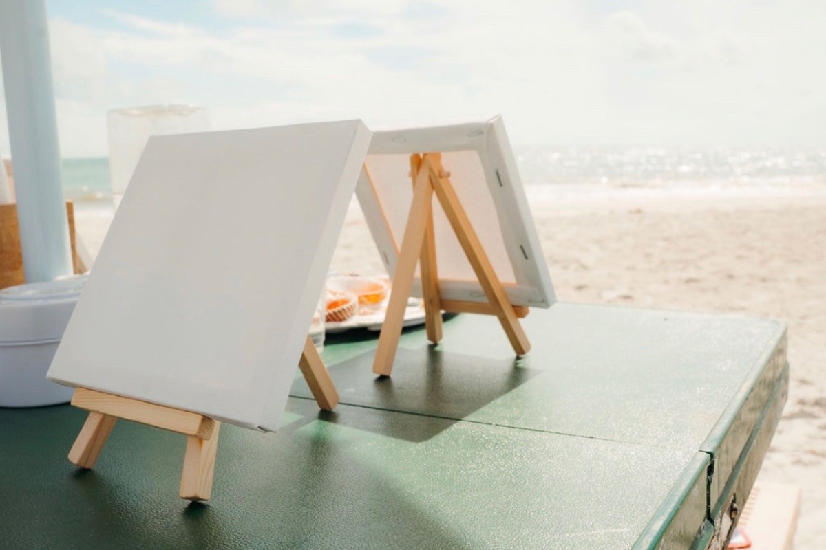 Painting With Ocean Water!