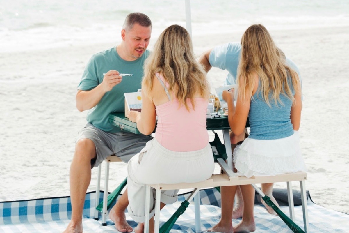 Painting With Ocean Water!