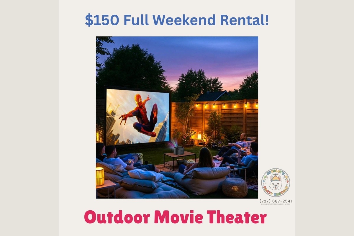 Outdoor movie theater