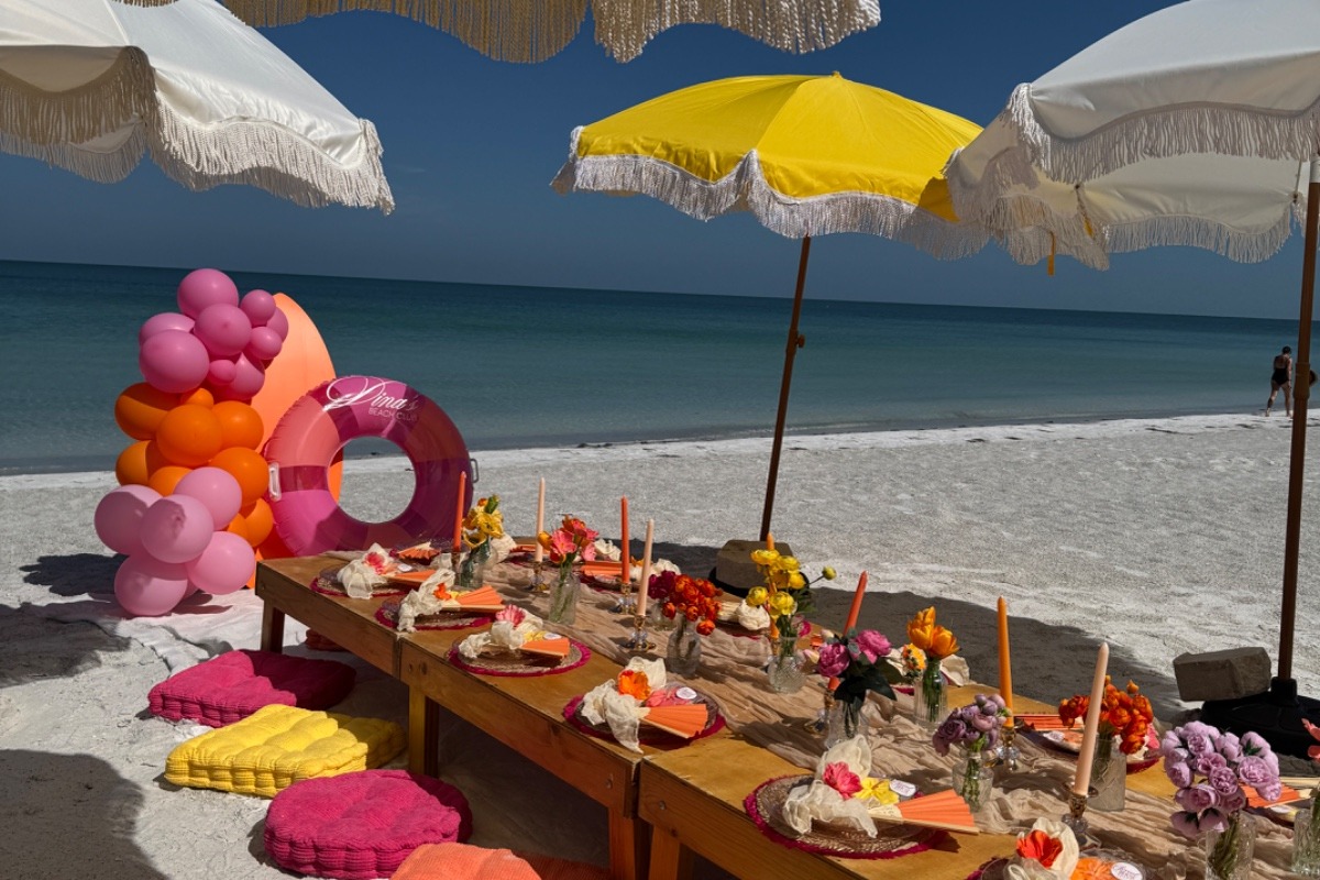 Beach picnic