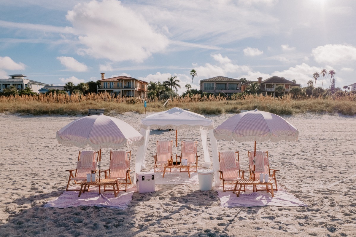 The Cabana + Double Umbrella