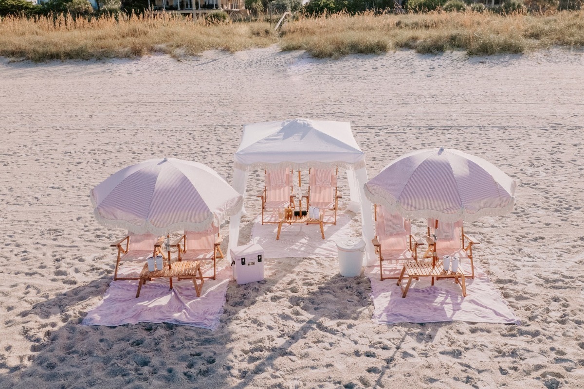 The Cabana + Double Umbrella