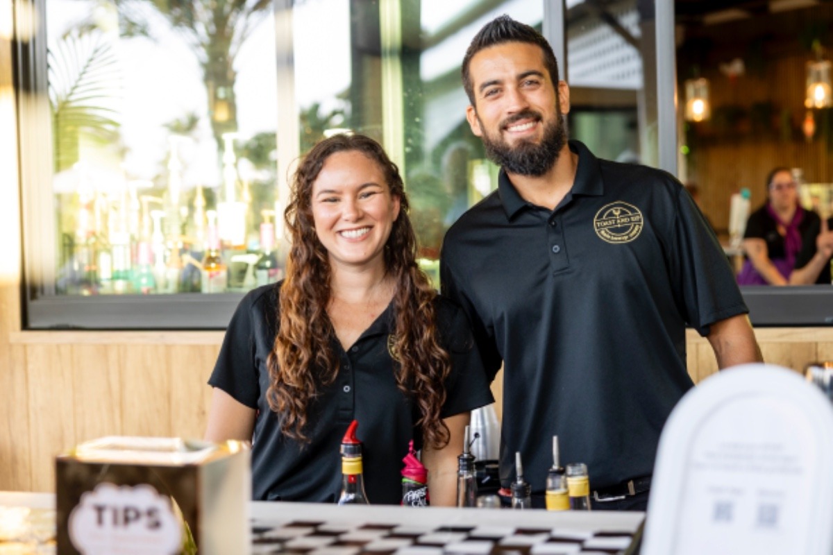All Inclusive Mobile Bar + Bartender + Supplies (Dry Hire) Package for up to 60 guests.