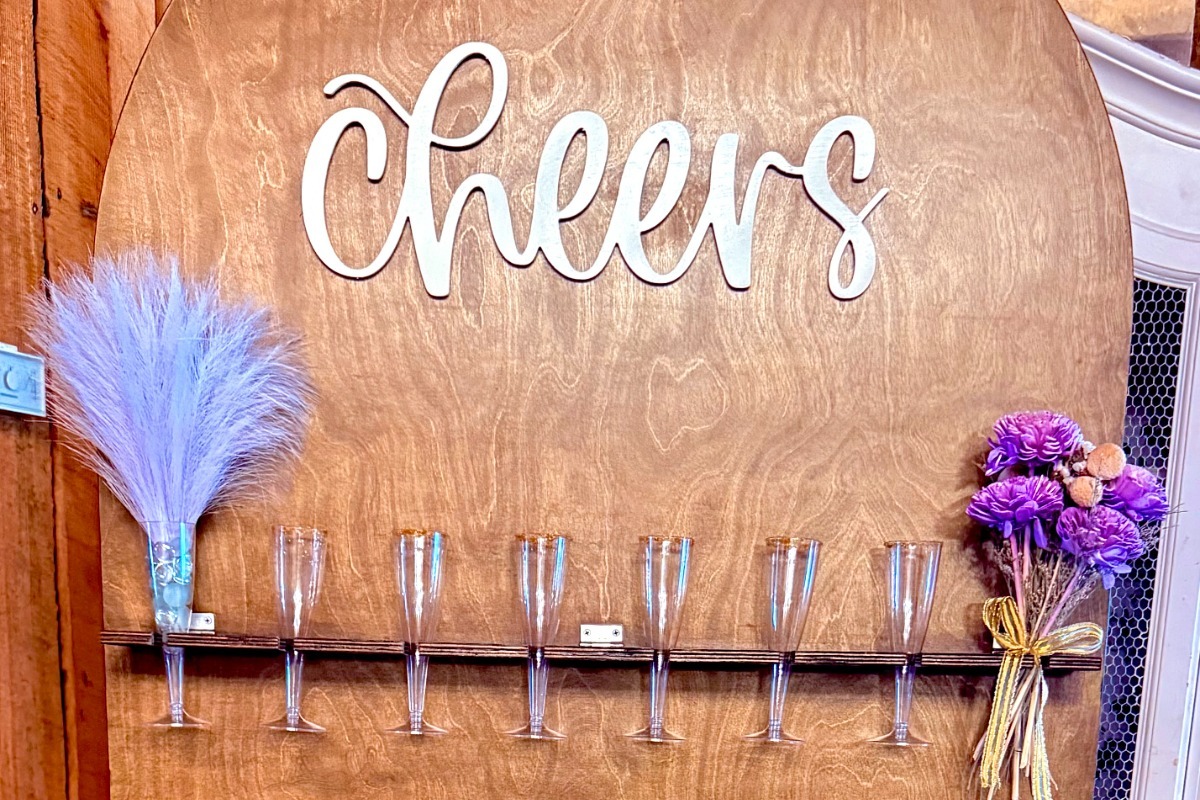 Champagne Wall