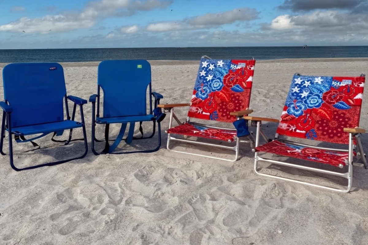 Beach chairs