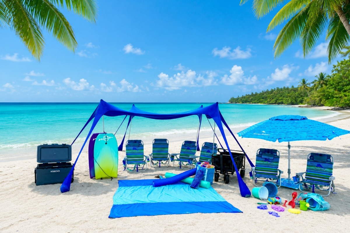 6-Person Deluxe Beach Bundle