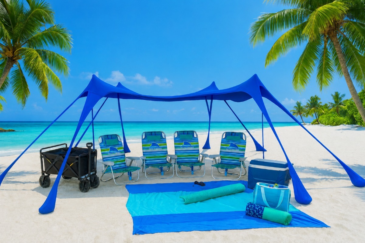 4-Person Deluxe Beach Bundle