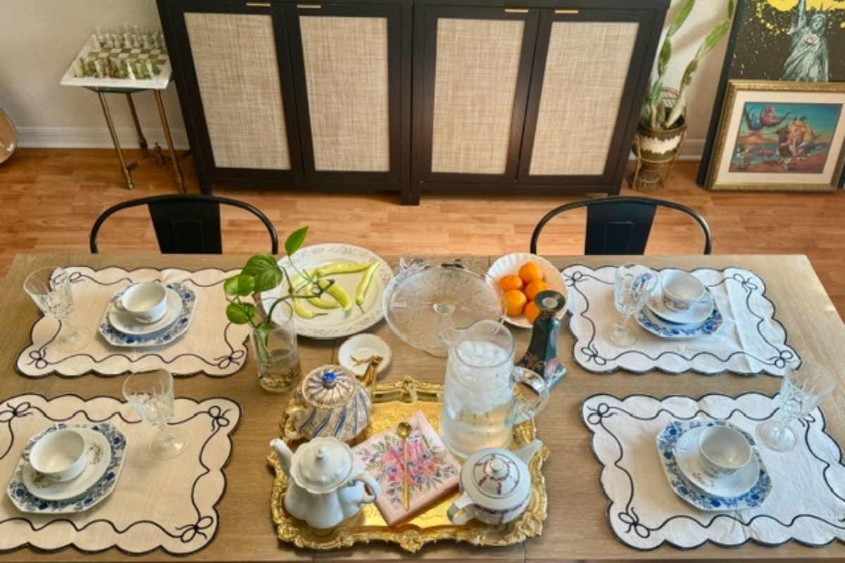 Mismatched Tea Party Package For up to 6 people