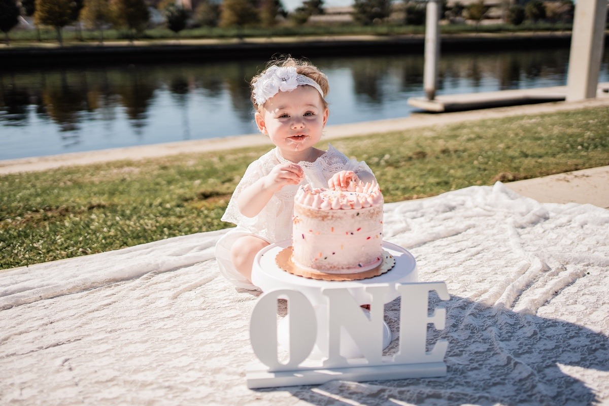 Cake Smash Session-Milestone