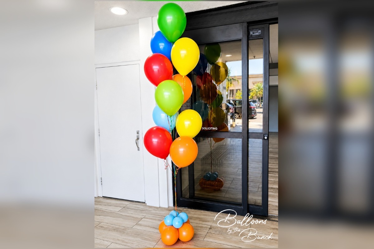 8 Floating Balloon Bundles (10 Balloons Each)