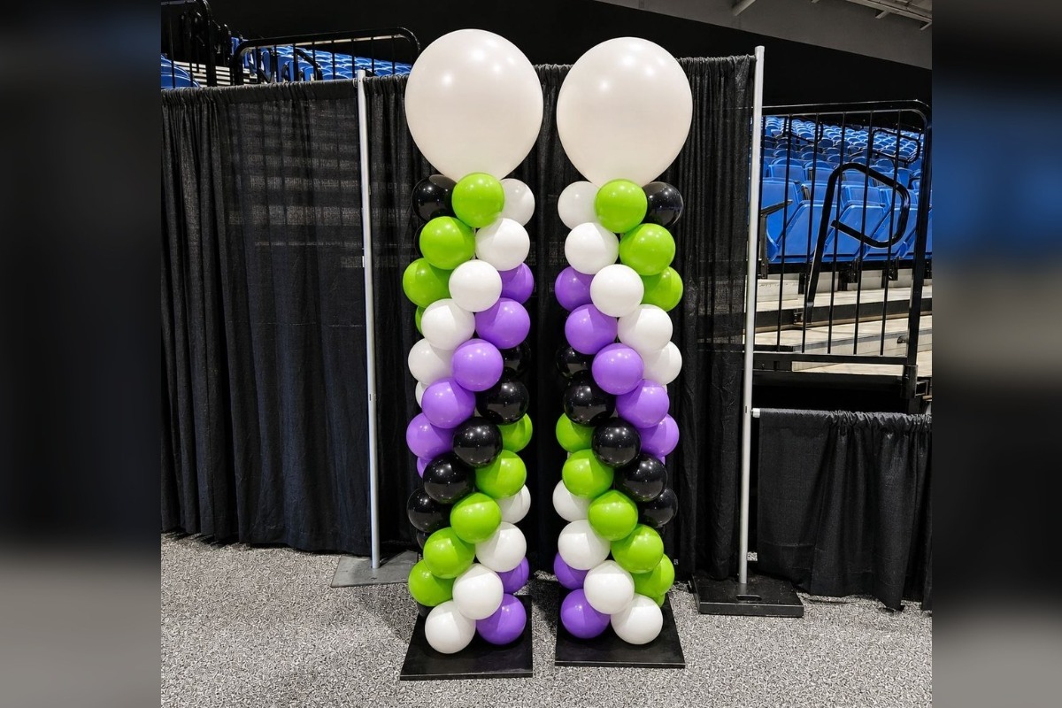 8' Spiral Balloon Column Package
