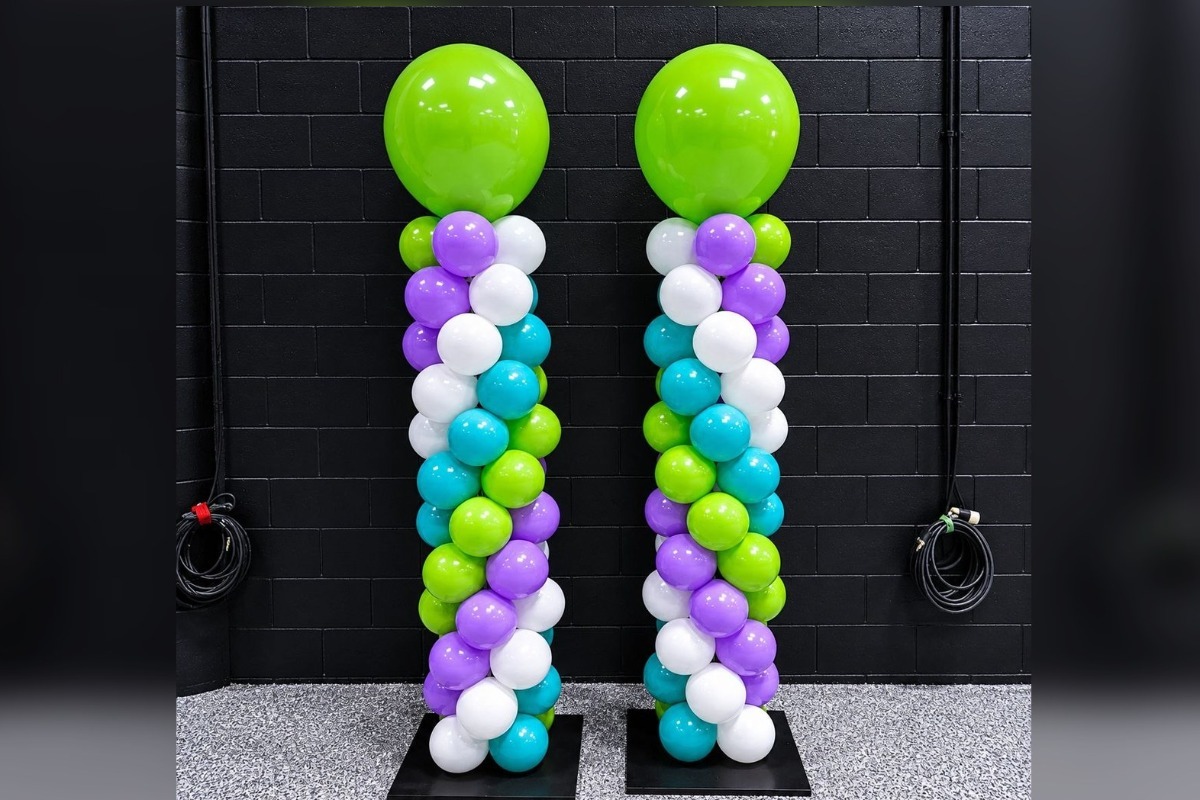8' Spiral Balloon Column Package